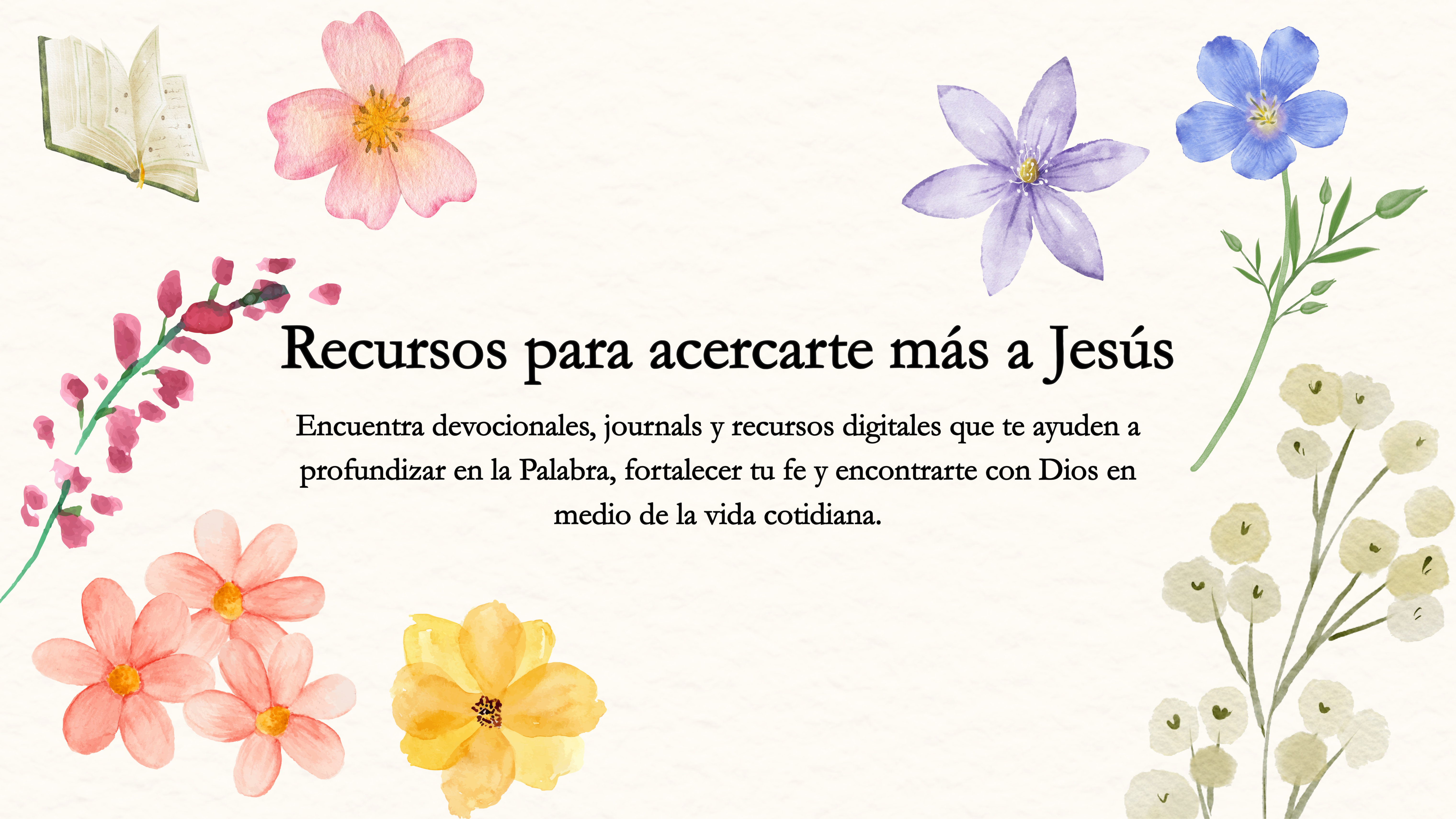 recursos para acercarte a jesús
